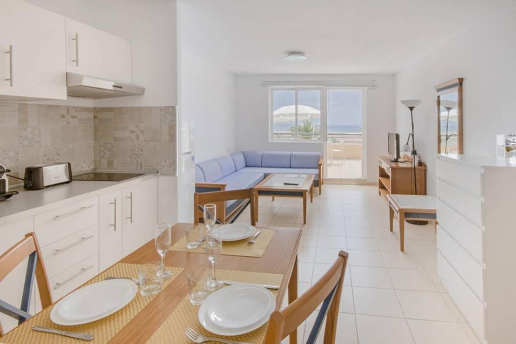 Apartament Terrazza E Vista Sull'Oceano, Wi-Fi, Piano 3, Piscina Sullo Stesso Piano Morro Jable Zewnętrze zdjęcie